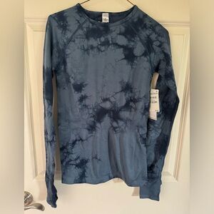 Zella dark navy workout top